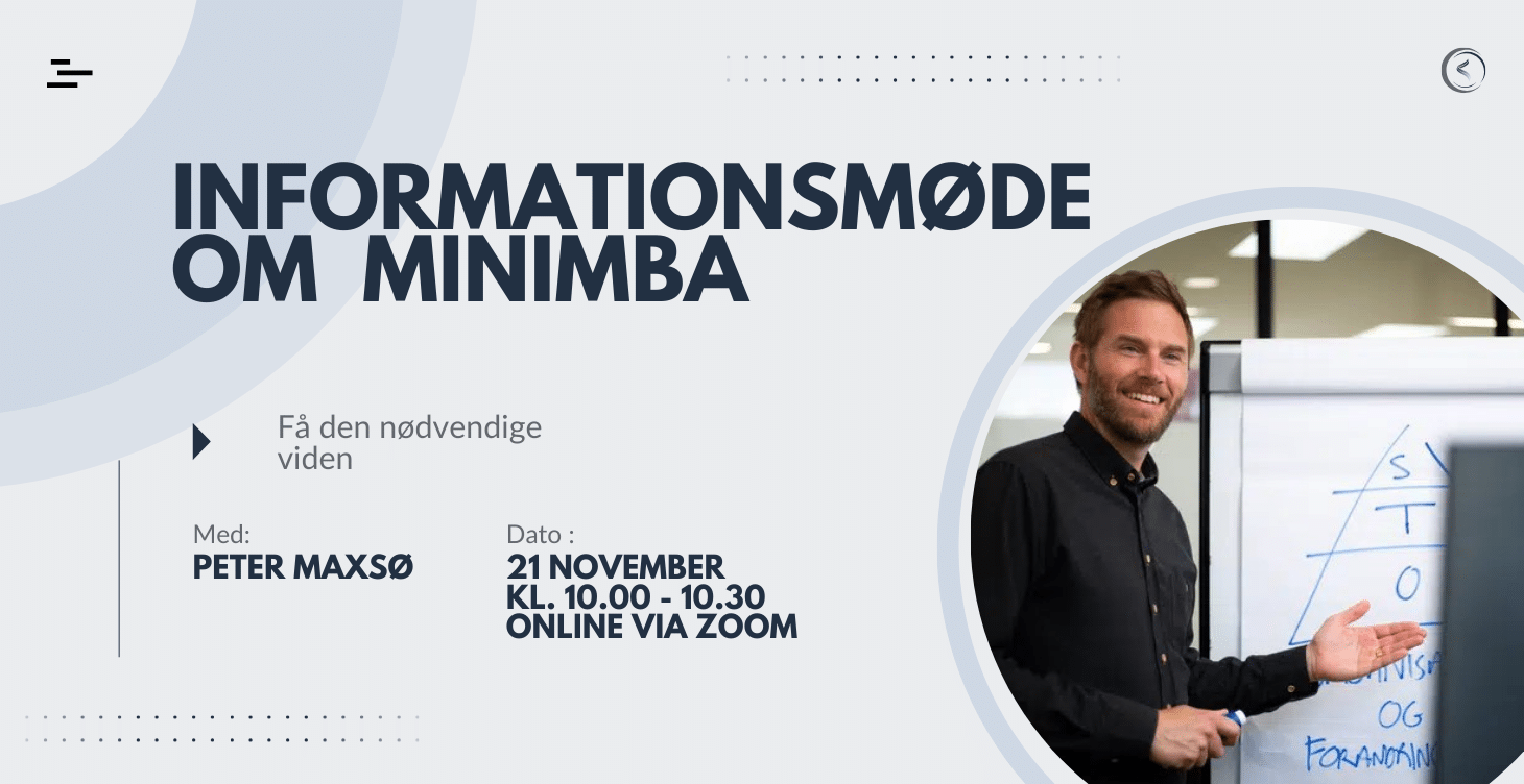infomøde om MiniMBA